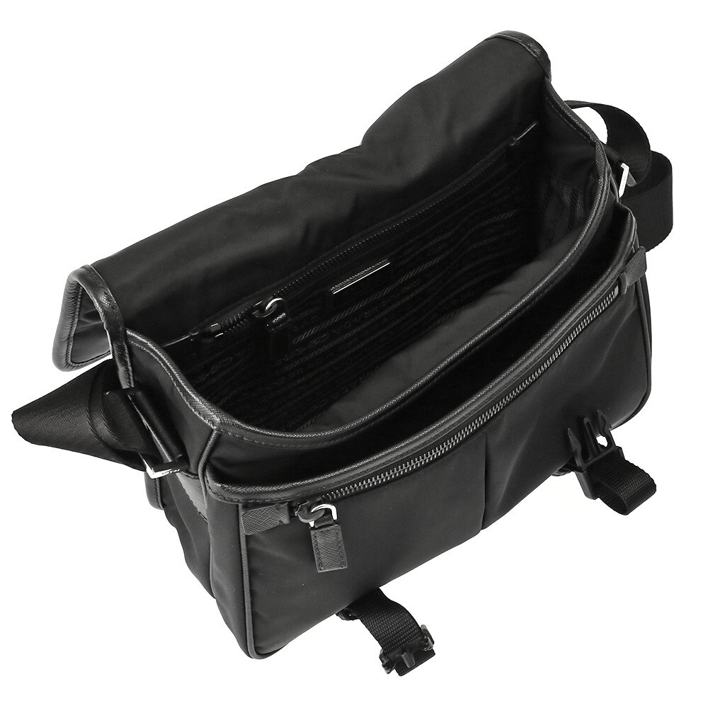 ショルダーバッグ PRADA SHOULDER BAG (2VD769VXLO2DMH F0002) PRADA Shoulder Bag Men Nylon 2VD769 2DMH F0002 v_xlo Black