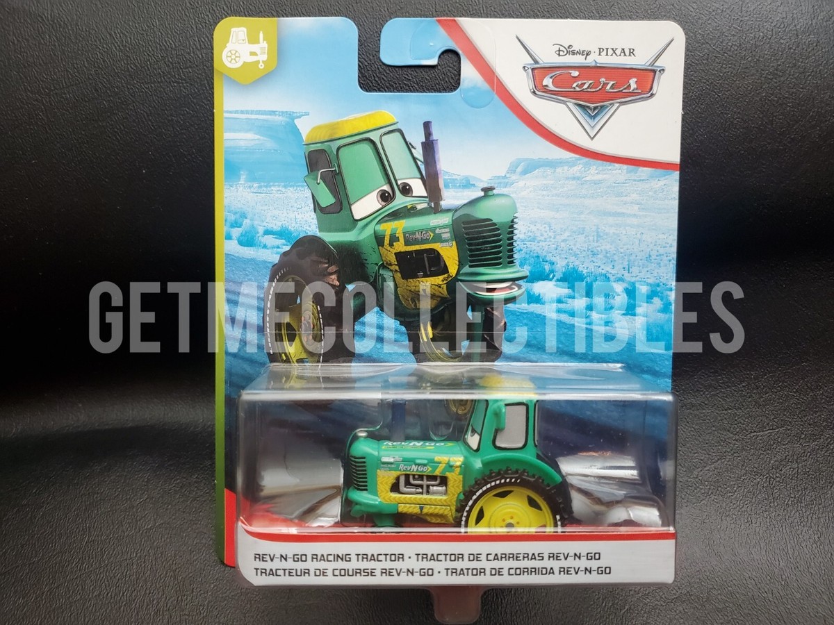 カーズ マテル REV-N-GO RACING TRACTOR ミニカー 2018 Disney Pixar Cars Rev-N-Go Racing Tractor - Tractor