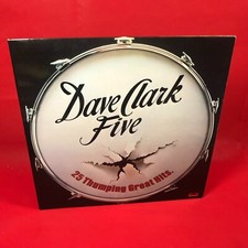 DAVE CLARK FIVE 25 Thumping Great Hits 1978 UK Vinyl LP Glad All Over Because ~~