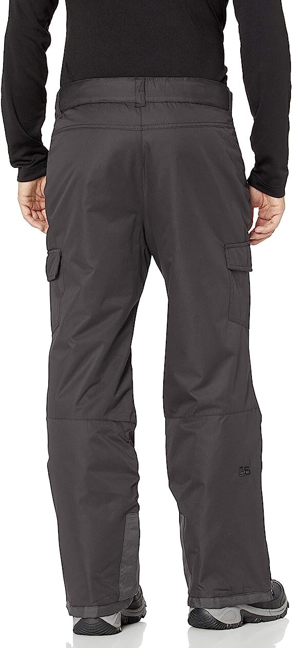 Arctix Men's Insulated Ski/Snowboard Cargo Pants - Charcoal, Large/32" Inseam