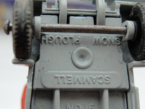 Vintage Lesney Matchbox VERY NICE Scammell Snow Plough No. 16 England 1385 - Picture 6 of 6