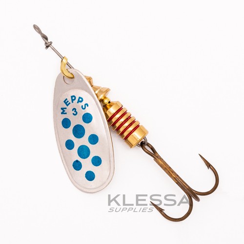 MEPPS Decoree COMET Spinners/Lures Salmon Pike Trout Perch. Many Sizes/Colours - Picture 6 of 13
