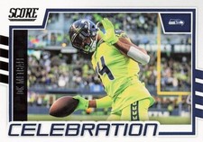 DK Metcalf Celebration Score 2022 Football Card #C-DKM