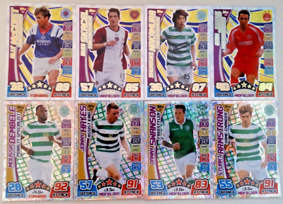 MATCH ATTAX SPFL 2017/18 SCOTTISH FANS FAVORIT Motm TACTIC CARDS GOAL KINGS