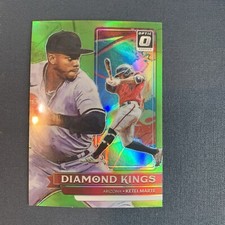 2022 donruss optic baseball Ketel Marte Lime Green Diamond Kings