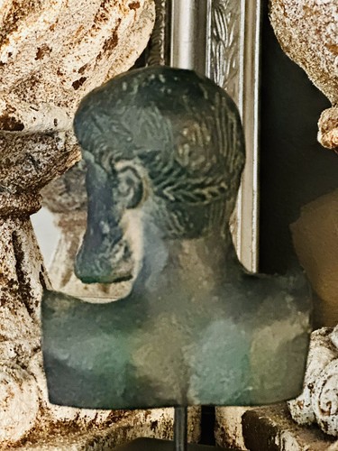 1995 Bombay Co Head Of Poseidon Zeus Artemision Greek Bust/Sculpture 6" - Picture 8 of 19