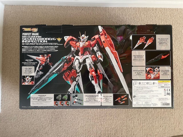 00 GUNDAM SEVEN SWORD/G クリアカラー 限定版 Amazon.com: Bandai Gundam 00 Seven Sword/G MG 1/100 Model