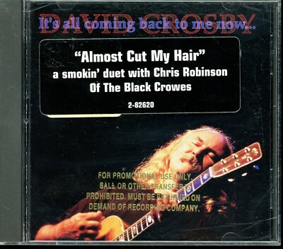 DAVID CROSBY - IT'S ALL COMING BACK TO ME NOW - PROMO CD