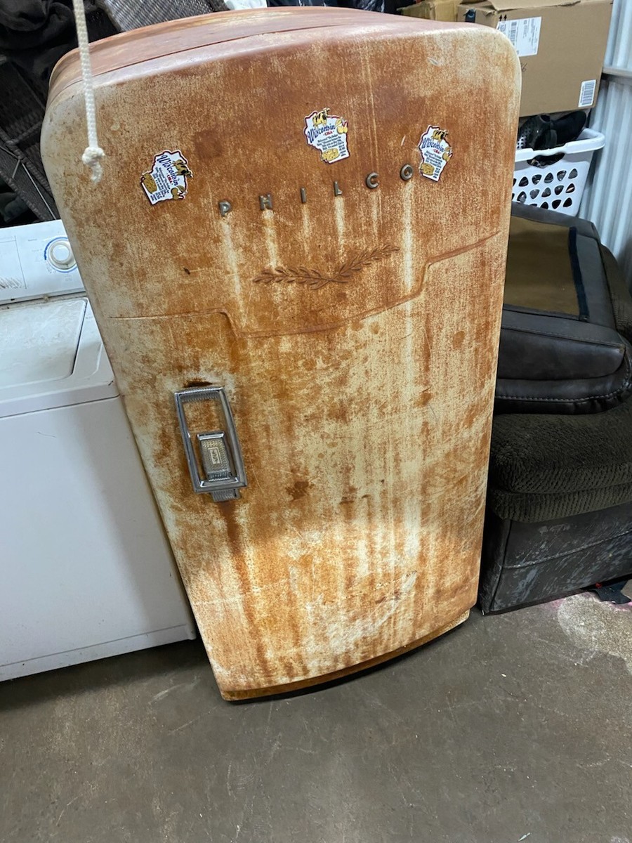 Working Vintage 1950's Philco Refrigerator | eBay