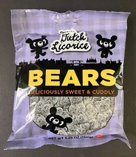 Gustaf's Dutch Licorice Bears 5.29 Oz Bag