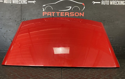 03-06 MERCEDES SL500 UPPER FRONT METAL ROOF PANEL FIRE OPAL RED 590U