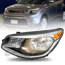For 2014 2015 2016 2017 2018 2019 Kia Soul Halogen Headlight