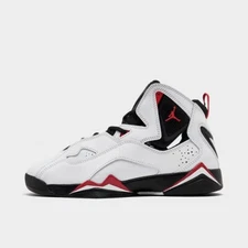 NIB Big Kid's Jordan True Flight   343795 160 White/Varsity Red Black