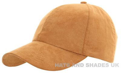 Baseball Mütze Cap Wildleder Optik Beige Jagd Angeln Country Herren Damen