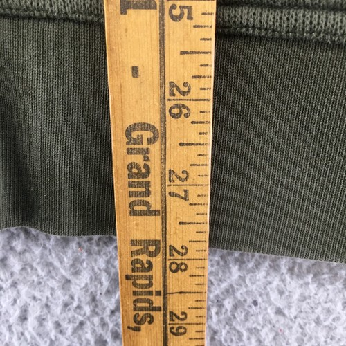 Banana Republic Motorcycle Jacket Mens Large Green Long Sleeve Ribbed Knit - Picture 5 of 11