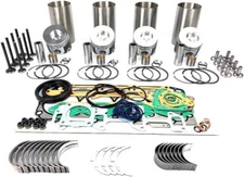 4TNV88 4D88 Engine Rebuild Kit With Full Gasket For Yanmar Komatsu Diesel Engine