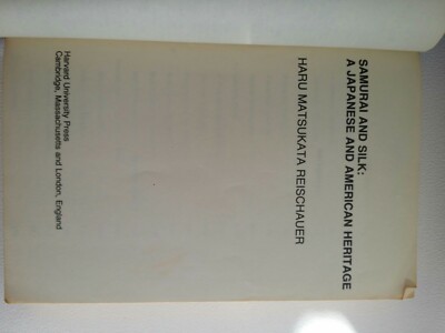 その他 Samurai and Silk: A Japanese and American Heritage Samurai and Silk: A Japanese and American Heritage by Haru M