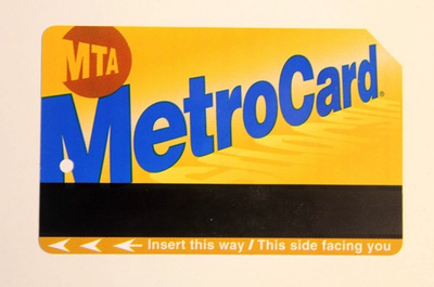 #ad MTA MetroCard New York City Subway Bus Fare Card – Yellow amp; Blue Collectible $10.99