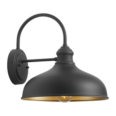 Goalplus 12 Outdoor Gooseneck Barn Light For Patio Large Farmhouse Wall Mount