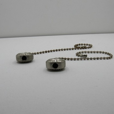 Harbor Breeze Ceiling Fan & Light Pull Chain Set   Metal Teardrop Style