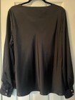 Ralph Lauren, Extra Large Cut Out Satin Charmeuse Shirt￼ — photo 2