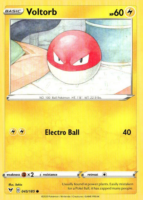 SWSH04: Vivid Voltage #045/185 Voltorb