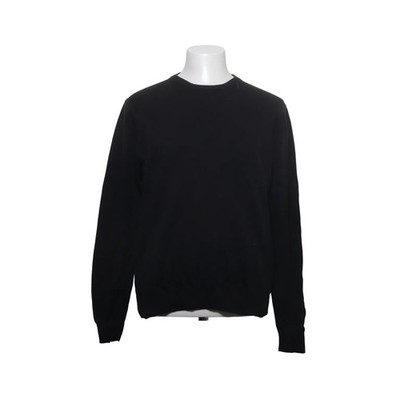 Studio Total, Strickpullover, Größe: XL, Garett Crew, Schwarz, Baumwolle #oaY