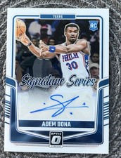 2024-25 Panini Donruss Optic - Signature Series Adem Bona, Adem Bona #SS-DEG