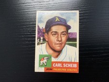 1953 Topps - Carl Scheib #57 NM