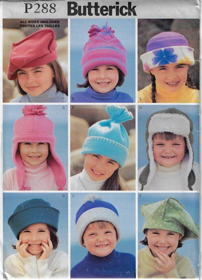 Buyers Choice: Children's Jackets, coats, hats, Poncho sewing patterns, Uncut - Image 2 of 4