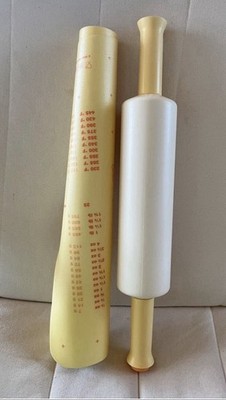 Tupperware ''Back 'n' Roll'' Teigrolle / Backunterlage Set  Nudelholz  wie NEU