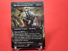 Ink-Eyes, Servant of Oni (Borderless) Commander: Bloomburrow Regular NM
