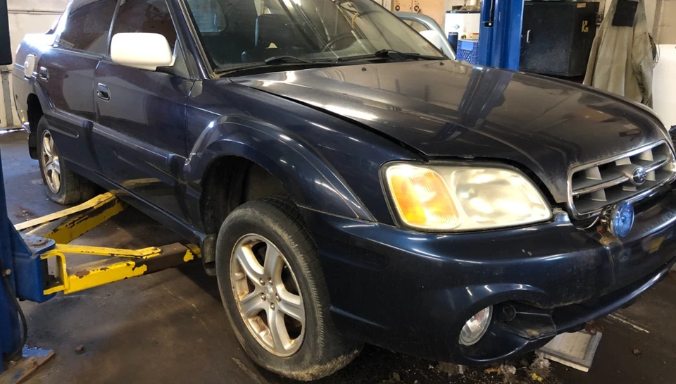 2005 Subaru Baja moldura de porta (frente do passageiro) 2003-2006 - Imagem 2 de 4