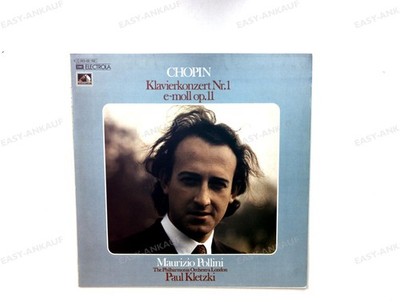Chopin,Pollini,Philharm.Orch.London -Klavierkonzert N.1 E-Moll Op.11 GER LP .*