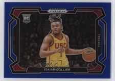 2024-25 Panini Prizm Draft Picks Blue Variations /199 Isaiah Collier #2 12g7