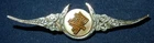 WW2 ERA RAF ROYAL AIR FORCE SWEETHEART PEARL MILITARY PIN BADGE WORLD WAR II