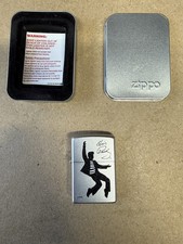 Elvis Presley Jailhouse Rock & Elvis Signature Zippo Lighter Unused In Tin 20244