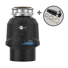 Power 900, 3/4 HP Garbage Disposal, EZ Connect Continuous Feed Food Waste With