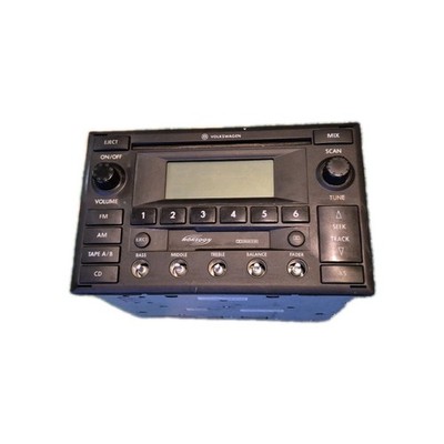 Vtg Volkswagen Premium 6 Radio 1JM035157DX OEM CQ-JV1061XC Not Tested 