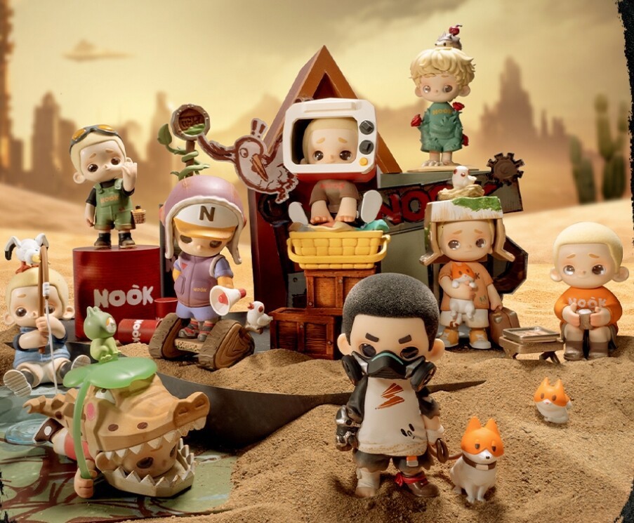 52TOYS Nook Wasteland Park Series Blind Box Confirmed Figure toy