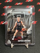 2025 Topps Chrome Kasparas Jakucionis Youthquake Rookie Card Miami Heat RC YQ-11