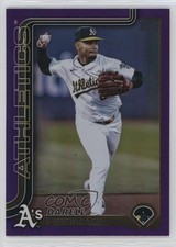 2025 Topps Series 2 Purple Rainbow Foilboard 199/250 Darell Hernaiz #695 0o6v