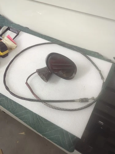 78-88 GM G Body RH Sport Mirror Right Passenger Side Door Chevy Remote Bullet 