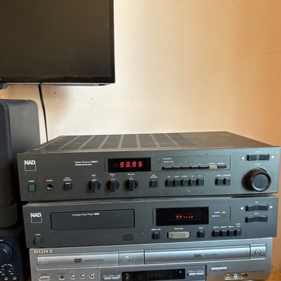 Vintage NAD 5220 CD Player and 7720pe Receiver, Tested/Working GREAT!