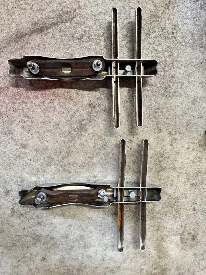 Conjunto de protector de parrilla de parachoques delantero accesorio coche camión vintage años 40 años 50 60 Foto 4 de 4