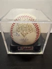 2009 New York Yankees Team Signed World Series Baseball JSA LOA