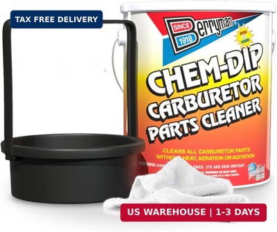 Berryman Chem-Dip 0996-ARM Carburetor Parts Cleaner (96 oz) with Dip Basket Shop