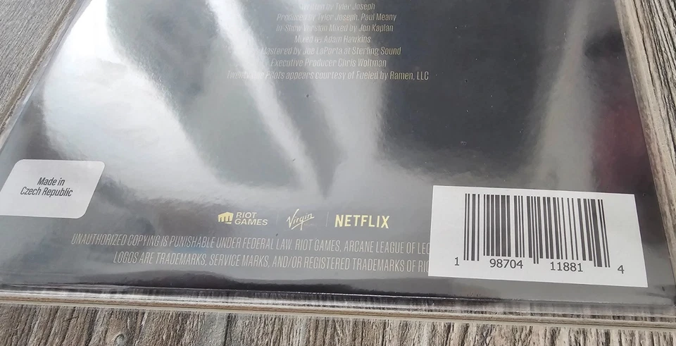 Twenty One Pilots - The Line - 7" Vinyl yellow - OVP - Arcane League of Legends - Bild 3 von 3