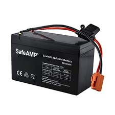 Replacement Battery for 12-Volt Ride On Vehicle with red 2 pins Connector