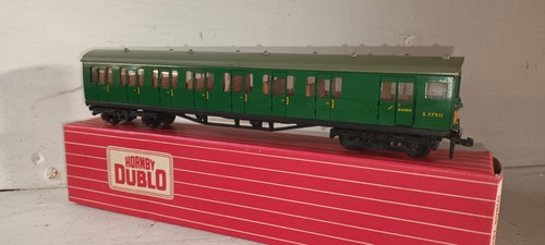 Spur O Hornby Dublo 4150 Attrappe Anhängerwagen EMU Southern SR BR grün TOP | Zustand: Used